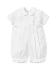 Kissy Kissy Boys' Peter Pan Collar Shortall - Baby
