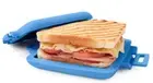Microwave Toastie Maker Easy Use Toaster Multi Colour Blue