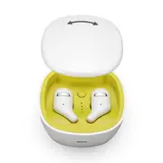 [bluetooth 5.0] TWS Wireless Earphone Bilateral Call Auto Pairing Voice Control Stereo Headphone with Charging Box WHITE COLOR