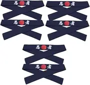 [FOMIYES] Sets Japanese Headband Thick Fabric Braid Workout Headband Stylish Hair Accessory for Men Women Pcs
