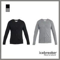 在飛比找momo購物網優惠-【Icebreaker】中性款 Cardigan 開襟薄外套
