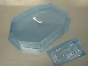 HPI WR8 LEXAN INTERIOR W/DRIVER TOP COVER OVERTRAY by TBG for coupe CLEAR body