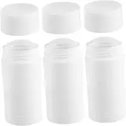 3pcs Travel Containers Twist Up Bottom Fill Tubes for Deodorants and Solid Lotions Compact and Refillable Bottles for Versatile Use and Precise Application