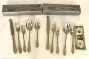 MIKASA Monticello - Gold Accent Stainless Steel Flatware 2 Place Settings (10pc)