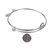 SOL 230097 Basketball, Bangle Sterling Silver Plated