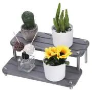 Instant Dry Sink Organizer, 2 Tier Kitchen Sink Caddy Sponge Holder, Grey