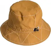 [FOllsy] Women's Breathable Quick-Drying Fisherman hat Outdoor Sunscreen-Amarillo ||M (56-58 cm)