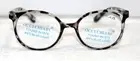 Occi Chiari Black & Clear Round Frame Reading Glasses +1.75 Anti Blue Light NWT