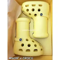 在飛比找蝦皮購物優惠-正品現貨us11 MSCHF X CROCS BIG Yel