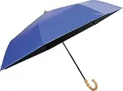 マブ(Mabu) Mabu SMV-41975 7 Ribs, Light Shielding Folding Umbrella, Edo, Akikake Sky Blue