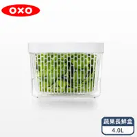 在飛比找PChome24h購物優惠-【OXO】好新鮮蔬果活性碳長鮮盒 4.0L