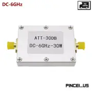 DC-6GHz 30W 30DB RF Attenuator for Power Meter Spectrum Analyzer SMA Female