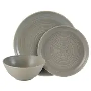 Mason Cash William Mason 12 Piece Dinner Set 28X28.5X21cm Grey