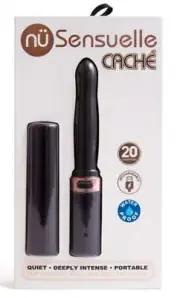 Nu Sensuelle Cache Vibe 20 Function Rechargeable Discreet Covered Massager