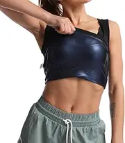 Women's Suit for Weight Loss Waist Trainer Workout Tank Top Sweat Fitness Vest Slimming