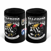 Collingwood Magpies AFL Retro Design Beer Can Bottle Cooler Stubby Holder Cosy