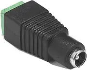 5.5mm 2.1mm DC Power Supply Splitter Cable 1 to 2/3/4/5/6/8 Way 5V 12V DC Adapter Connector Cable for LED Strips CCTV Camera (Color : Female, Size : 3pcs)