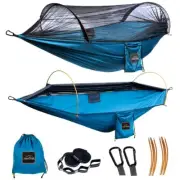 Professional Camping Hammock with Mosquito Net Lightweight Portable Double Ha...