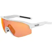 Bolle LightShifter Sunglasses White Matte Phantom Brown Red