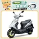 SYM 三陽機車 Z1 Attila 125 雙碟煞 ABS 七期 2024全新車 白