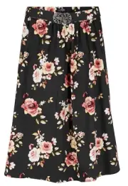 Dirndl Schürze mit Blumenmuster Trachten Stil Wies'n Oktoberfest feiern Gr 44