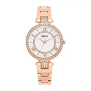 Eclipse Mother of Pearl Rose Gold Tone Watch