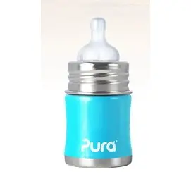 美國Pura Kiki 不鏽鋼奶瓶 5oz 寬口徑 現貨 BPA FREE