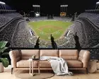 3D Baseball Stadium Sports Wallpaper Wall Murals Removable Wallpaper 50