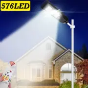 Solar Wall Light Pathway Motion Sensor 250W LED Bulbs Outdoor Lamps Waterproof