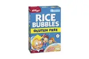 Kelloggs Rice Bubbles Breakfast Cereal Gluten Free GF 315g