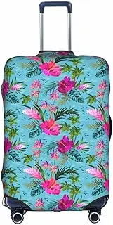 [FSCEV] Hello Hawaii Trolley Suitcase Protective Cover Business Travel Luggage Protector Fashion 18-32 Inches, White, L