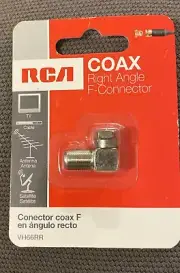 RCA Right Angle Coaxial F-Connector VH66RR RCA VH66RR 044476060830