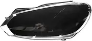 CLZCNQLX Car Headlamp Headlight Lens Glass Cover Compatible for VW Golf 6 MK6 GTI R 2010-2014 Lampshade Bright Shell(1pc Left Side)