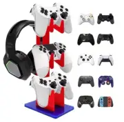 PS5/PS4 Controller Stand 3 Tier Headset Holder for DualSense/DualShock