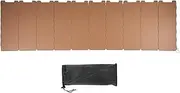 Camping Stove Windshield | Camping Cooker Wind Screen Stove | Outdoor Folding Stove | Fire Shield, 10 Plates Portable Grill Wind Guard With Carrying Bag For Camping Hiking Picnic Backpacking