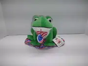 Plush Appeal LLC Uncle Sam Frog, America 4th Of July Lily Pad
