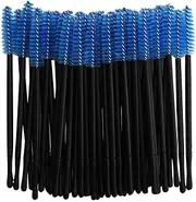 Convenient Mascara Wands, 5 100pcs Eyelashes Makeup Brush, Makeup Eyelash Extension(blue)