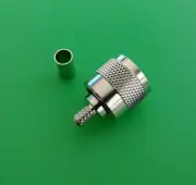 (10 PCS) UHF Male Crimp Type RG58/RG58U/RG142/LMR195 Connector - USA Seller