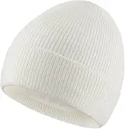 [Magracy] Toddler Boys Girls Winter Cuffed Beanie Hat Warm Stretchy Knit Hat for Kids