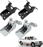 munirater 4Pcs Door Hinge Front Upper Lower Left Right Side Replacement for 1980-1997 F150 F-250 F350 Mercury