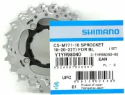 Shimano XT CS-M771-10 Sprocket/Cog Unit 18-20-22T for 10-speed 11-32T Cassette