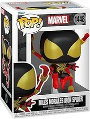 FUNKO POP! MARVEL: Spider-Man Comics- Miles Iron Spider (Styles May Vary)