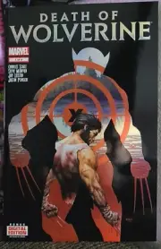 Marvel Comics Death of Wolverine Comic #1 Steve McNiven Art Foil Cover