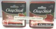 2-PACK CHAPSTICK CRISP APPLE 0.15 OZ. EACH TUBE, BRAND NEW W/ FREE SHIPPING