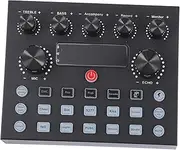 WHAMVOX Sound Card Voice Changer Live Sound Board Dj Equipment Computer Led Lights