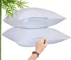 Pillow Cases - Cooling Pillowcase - Standard Size, White, Set of 2 Zippered, ...