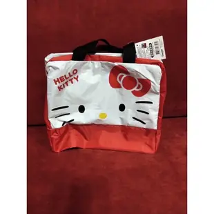 三麗鷗 hello kitty KT kitty 臉型乾濕兩用袋肩背袋 行李袋 旅行袋 輕便多功能旅行袋 乾溼雙層兩用袋