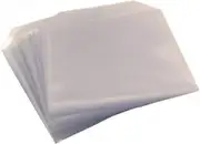 50 Cd Dvd Disc Clear Cover Cases Plastic 80 Micron Sleeve Wallet - 50 Pack xi