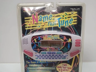 1997 Tiger Electronics Name That Tune Handheld LCD Game new