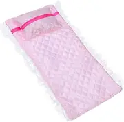 2pcs Miniature Dollhouse Pillow Sheet Set Soft Cotton Fabric Dollhouse Quilt Mini House Bedding Accessories